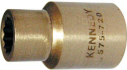 Cromwell 12 mm szikramentes dugókulcs 1/2" -os meghajtóval, Al-Br (KEN5757230K)