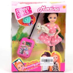 Magic Toys Martina baba gurulós bőrönddel (MKK282849)