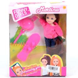 Magic Toys Martina baba gördeszkával (MKK282903)