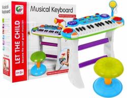 Szintetizátor mikrofonnal és székkel (ZMU.BB335B)