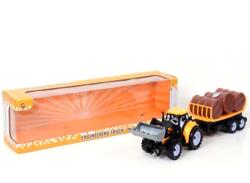 Magic Toys Munkagép pótkocsival és hordókkal (MKK142008)