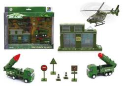 Magic Toys Nagy katonai játékszett járművekkel és épülettel (MKK123477)