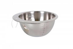 adHoreca Bol Inox Gradat 1250 ml - Diametru 22 cm, Inaltime 9.6 cm (AD10081) Castron