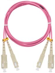 NIKOMAX Fiber Optic SC/UPC Conector roz 5m NMF-PC2M4C2-SCU-SCU-005 (NMF-PC2M4C2-SCU-SCU-005)