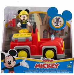 Disney Mickey Mouse Figurina Mickey Mouse cu masina de pompieri, 38756