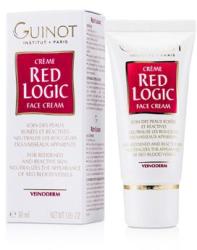 Guinot Red Logic - Crema faciala pentru pielea cuperozica si reactiva 30 ml