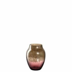 Leonardo POESIA váza 16cm burgundy-arany