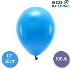 PartyDeco ECO lufi, latex, 30cm 100 db, pasztel kék