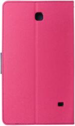 Husa tip carte Mercury Goospery Fancy Diary roz + bleumarin pentru Samsung Galaxy Tab 4 8.0 (SM-T330), Tab 4 8.0 LTE (SM-T335)