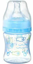 BabyOno Baby Bottle biberon pentru sugari anti-colici 0m+ Blue 120 ml