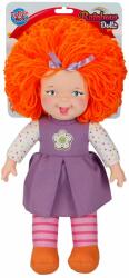 Dollz n More Papusa Rainbow Dolls, Dollz n More, cu par portocaliu, 45 cm