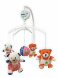 Baby Mix Körhinta a kiságy fölé Baby Mix macik - pindurka