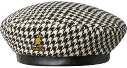 Kangol Bereta Kangol Tooth Grid Alb/ Negru (Alege masura: L/XL)