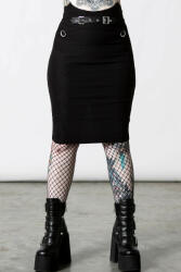 KILLSTAR Női szoknya KILLSTAR - Warbird Pencil Skirt - Fekete - KSRA004032