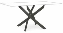 Bizzotto GEORGE fekete acél étkezőasztal láb 71cm