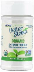 NOW Jobb Stevia kivonat por, szerves, 28 g