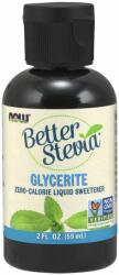 NOW Jobb Stevia glicerit, alkoholmentes, 59 ml