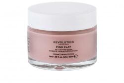 Revolution Skincare Pink Clay Detoxifying mască de față 50 ml pentru femei Masca de fata