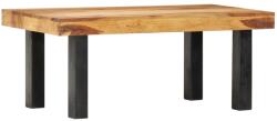 vidaXL Măsuță de cafea, 100 x 50 x 40 cm, lemn masiv de sheesham (287342) Masa de cafea