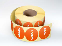 Label Print Rola etichete autoadezive personalizate Cadou , diametru 40 mm, 1000 buc rola (06905631002501)