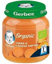 Gerber Organic пюре тиква и сладък картоф - 125 г
