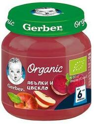Gerber Organic пюре ябълки и цвекло - 125 г
