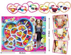 Magic Toys Candy ékszerkészítő szett babával (MKK234312)