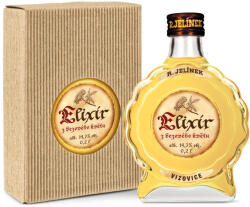 R. Jelínek Elixír z Bazov. Květu Budík 14, 7% 0, 2l GB (bodzavirág párlat)