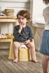 BabyBjörn - Olita cu protectie spate Potty Chair Powder Yellow/white (055266A) - mansarda-copiilor