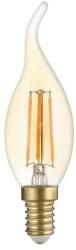 OPTONICA vintage dimmelhető E14 C35 LED izzó 4W 400lm 2700K meleg fehér arany üveg 1416 (1416) - optonica