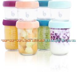 Babymoov Babybols üveg ételtároló edénykék multiset a004312