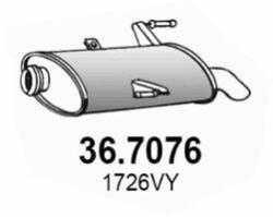 ASSO Toba esapament finala ASSO 36.7076 - automobilus