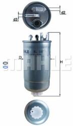 MAHLE filtru combustibil MAHLE KL 147D (KL 147D) - automobilus
