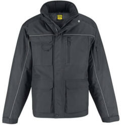 Regatta Férfi Kabát Kapucnis Hosszú ujjú B & C Shelter PRO Jacket -2XL, Sötétszürke
