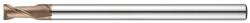 Hansong 4mm R0, 3 l10 L60 D4 tórusz 2 élű maró 55HRC-ig - Hansong - 2HCR-040-R03-100-460