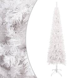 vidaXL Fehér vékony karácsonyfa 210 cm (329210)