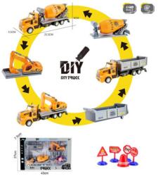 Magic Toys City Truck Átalakítható építőipari teherautó 1:48 (MKL530420)