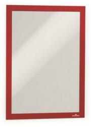 DURABLE Infokeret, A4, öntapadó háttal, DURABLE „DURAFRAME®, piros (DB488203)