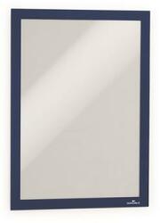DURABLE Infokeret, A4, öntapadó háttal, DURABLE „DURAFRAME®, sötétkék (DB488207)