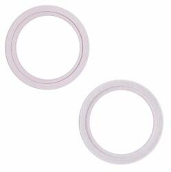 Apple iPhone 13, 13 Mini - Hatsó Kamera Lencse Keret (Pink) - 2db, Pink