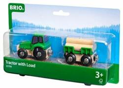 BRIO Traktor utánfutóval (33799)