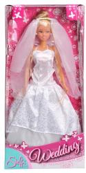 Simba Toys Steffi Love baba esküvői ruhában - pántos