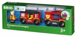 BRIO Locomotiva de pompieri 33811 Brio (BRIO33811) Trenulet