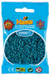 Hama 2000 margele Hama MINI in pungulita - albastru petrol (Ha501-83)