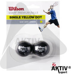 Wilson Squash labda Wilson Staff sárga 2 db (WRT617800+)