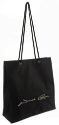 DUNER Hosszú zsinór fogós fekete textil táska (hosszú zsinórfogós fekete)