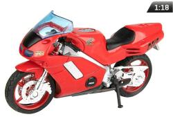 Welly Makett motorkerékpár, 1: 18, Honda NR, piros