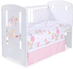 BabyLion 3 részes ágyneműhuzat szett - Rózsaszín - nyuszi és barátai