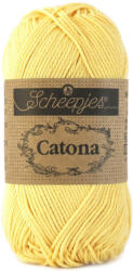 Scheepjes Catona 522 Primrose - világos sárga pamut fonal