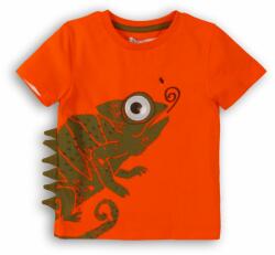 Minoti Fiúk Shirt rövid ujjú, Minoti, Lizard 1, Narancs - 74/80 | 9-12m méret
